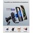 KPON 15W Qi Zertifiziert Handyhalterung Auto mit Ladefunktion,Induktive ladestation Auto,Handyhalterung Lüftung+Saugnapf für iPhone 17/16/15/14/13/12/11/X/Pro/Max/8 Plus/Mini/Samsung S25/S24/S23/S22