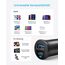 Anker 24W Car Charger Ladegerät, Mini Autoladegerät, 4.8A Duales USB Mit Blauem LED-Licht, Kompatibel Mit iPhone15/14/13, iPad Pro/Air 2/Mini, Galaxy und Mehr
