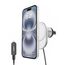 Belkin BoostCharge Pro magnetisches kabelloses Kfz-Ladegerät mit Qi2 (15 W), MagSafe-kompatibles Auto-Ladegerät für iPhone-Serien 17, Air, 16, Pixelsnap, mit USB-C Kabel und 20-W-USB-C-Kfz-Netzteil