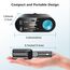 OHLPRO 5 in1 Zigarettenanzünder USB C Einziehbares Auto Ladegerät, Handy Autoladegerät 100W 12V USB Adapter Auto Schnellladegerät KFZ Stecker Splitter Kompatibel mit Handy iPhone iPad Samsung, Schwarz