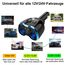 5-in-1 Auto Ladegerät: Zigarettenanzünder Verteiler Adapter Splitter 12V USB C KFZ Stecker 2 Fach Steckdose 12 Volt DC 80W mit LED Voltmeter Schalter Dual USB für Handy GPS Dash Kamera Sitzheizung