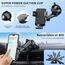 MOKPR Handyhalterung Auto mit Ladefunktion, 15W Fast Wireless Charger Auto Halterung Induktives Laden Induktion Kfz Ladegerät für iPhone 17/16/15/14/13/12, Samsung Huawei Xiaomi(Schwarz)