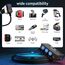 9 IN1 BESTEK 180W Zigarettenanzünder Verteiler, Auto KFZ Adegerät mit 65W PD & 4 Port QC3.0 kfz Ladegerät USB C Zigarettenanzünder Adapter USB mit LED Licht für iPhone Dash Cam iPad GPS