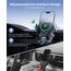 KPON 15W Qi Handyhalterung Auto mit Ladefunktion, Induktive Ladestation Auto mit Sauger & Clip, Automatische Klemmung Kfz Wireless Charger für iPhone 17/16/15/14/13, Samsung (Ohne Zigarettenanzünder)