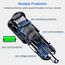 4 in 1 Auto Ladegerät PD 3.0 Zigarettenanzünder USB Verteiler 12V KFZ Ladegerät 36W 7A Schnellladung Mini USB Adapter Steckdose für iPhone 12 11 8 SE2 Samsung Galaxy Note9 S10 S9 S8 A5