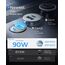 MRGLAS 90W Zigarettenanzünder USB C [PD45W & QC45W] 12v USB Steckdose verteiler Mini Metall KFZ Ladegerät USBC Adapter Autoladegerät USB C Kompatibel mit iPhone 17 Pro Max Plus Air 16 15, Samsung S25U