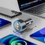 Zigarettenanzünder USB C Auto Ladegerät Adapter, 65W 3 Port Car Charger 12V USB Adapter Auto Steckdose KFZ Ladegerät USB C PD & QC3.0 Schnellladung für iPhone Samsung Telefon Autogeräte