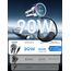 2026 Upgrade 90W Zigarettenanzünder USB C Adapter, [DUAL CHIP] 3 Häfen 45W PD3.0 & QC3.0 Schnell Kfz Ladegerät mit 1.5M Schnell Spiral Typ C Kabel, Auto ladegerät für iPhone 17/16/15, Samsung S26/S25