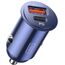 INIU Zigarettenanzünder, 12V USB C Adapter 60W Auto PD & QC 3.0 Kfz Ladegerät, Auto Ladegerät Adapter USB Zigarettenanzünder Verteiler Steckdose mit iPhone 16 15 14 13 Pro Max iPad Samsung S24, Blau