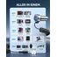 2026 Upgrade 90W Zigarettenanzünder USB C Adapter, [DUAL CHIP] 3 Häfen 45W PD3.0 & QC3.0 Schnell Kfz Ladegerät mit 1.5M Schnell Spiral Typ C Kabel, Auto ladegerät für iPhone 17/16/15, Samsung S26/S25