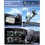 KPON 15W Qi Handyhalterung Auto mit Ladefunktion, Induktive Ladestation Auto mit Sauger & Clip, Automatische Klemmung Kfz Wireless Charger für iPhone 17/16/15/14/13, Samsung (Ohne Zigarettenanzünder)
