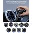 YOSH für Magsafe Autohalterung mit Ladefunktion, für Mercedes A/B/C/V/GLC [Runde Lüftung], [Dreiecksstützdesign & N55 Starke Magnets], Handyhalterung Auto für Magsafe Ladegerät für iPhone 17-12