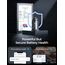 AINOPE USB Zigarettenanzünder Adapter [Dual QC3.0] 45W/6A Ladegerät für Auto Mini Metal Legierung KFZ USB Ladegerät Schnellladung Kompatibel mit iPhone 15/14/13/12/11/XS, Note 9/Galaxy S10/S9, iPad