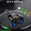 PD 3.0 Zigarettenanzünder Adapter 150W Kfz 12V Verteiler USB C Auto Ladegerät 2 Mehrfach Steckdose Netzteil DC 24V Stecker Splitter mit Schalter 3 USB Anschlüsse für Sitzheizung Handy GPS DashCam Navi