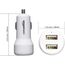 Amazon Basics 30W USB Car Charger, 1 USB-C (18W) Cable with Power Delivery and USB-A (12W) Port - Black