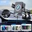 MOKPR Handyhalterung Auto mit Ladefunktion, 15W Fast Wireless Charger Auto Halterung Induktives Laden Induktion Kfz Ladegerät für iPhone 17/16/15/14/13/12, Samsung Huawei Xiaomi(Schwarz)