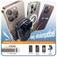 Auckly Handyhalterung Auto mit Ladefunktion, 【mit 48W-Steckdose&Sauger&Clip】 Qi 15W Fast Wireless Charger Auto Laden Automatischer Induktion Ladegerät Car für iPhone 12 13 14 15 16 Pro Max Mini Plus