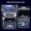 100W Zigarettenanzünder USB C, RAMPOW 4in1 Einziehbares Auto Ladegerät, 65W USB-C Schnellladung, BMW Accessoires Car Auto Zubehör Innenraum mit MacBook Pro, iPhone 16 e/15, Samsung, iPad-Mineralfarbe