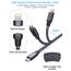 Zigarettenanzünder USB Auto Adapter,2.4A Auto Ladegerät mit 2X iPhone Ladekabel [Apple MFi Zertifiziert],Kfz Ladegerät Ladeadapter USB Zigarettenanzünder Stecker für iPhone 14 13 12 11 Pro Max/X/8/7/6