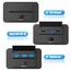 2er-Pack 12V USB Steckdose Aufputz Leichtgewicht Dualer U-S-B C 30W und QC3.0 18W Auto Anschluss, 12 Volt USB Zigarettenanzünder Ersatz-Ladegerät Panel mit Knopfschalter für Bus Schifffahrt Motorrad