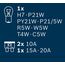 Bosch H7 Maxibox Lampenbox - 12 V