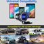 12V USB Steckdose Auto Ladegerät mit Schalter,KFZ-Ladegerät Stecker 24V 12 Volt Quick Charge 3.0 Metall Wasserdicht Zigarettenanzünder Adapter USB Dose Einbaubuchse für Motorrad,Wohnwagen,Boot,LKW