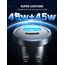 Lamicall 45W Zigarettenanzünder USB C Auto Ladegerät - [SUPER MINI] 24V/12V USB Adapter Auto mit 45W USB C&USB A, PD&QC 3.0 KFZ Autoladegerät für iPhone 17/16/15/14, Samsung S25