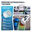 VSG24 Premium Einparkhilfe hinten zum nachrüsten am WOHNMOBIL, PDC Parksensoren hinten mit Stecksystem für einfachste Montage Rückfahrwarner mit Lautsprecher & 6 Sensoren Parkhilfe Nachrüstsatz Weiß