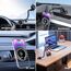 MAGJIEYX für MagSafe Autohalterung Ladegerät, Magnet Auto Handyhalter Kabelloses mit Fast Max 36W QC3.0 Ladeadapter für iPhone 16/15/14/13/12 Serie, 3 in 1 Lüftung/Dashboard/Windschutzscheibe