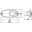 HELLA 2PS 964 295-001 Seitenmarkierungsleuchte - Begrenzungsleuchte - Anhänger - Wohnwagen - Halogen - 12V - Einbau/Schraubanschluss - Lichtscheibenfarbe: gelb - links/rechts - Menge: 1