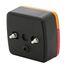 Hillfield® Universal Rücklichter, Rückleuchten für KFZ Anhänger, Komplett mit Glühlampen, 12V, 2 Stück