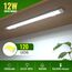 Bonlux 12 Volt LED Lampe Wohnmobil, 120 LED 12V Leiste Auto Innenbeleuchtung mit Schalter für Van Bus Caravan Boat Küche Bad Bar LKW, 12W 6000K, 2 Stück