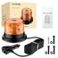 EYPINS 40 LED Rundumleuchte, 40W Auto Warnleuchte, Rundumleuchte Orange, Magnet Warnlicht Blinkleuchte Strobe Beacon Light IP67 für 12V/24V Truck, KFZ, LKW, Traktor | E57 IP67