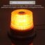 Justech 40 LED Rundumleuchte Blitzleuchte 7 modus mit 5m Netzkabel Doppelter Schraube 12/24V Amber Warnleuchte Magnetische Notfallblinklampe Wiederherstellungswarnung gelbes Licht der Decke