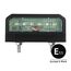 AOHEWEI 2 x LED Kennzeichenbeleuchtung Anhänger Nummernschildbeleuchtung Hinten 12~24V Wasserdicht Perfekt fürs Auto Anhänger LKW oder Boot