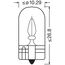 OSRAM 2821-02B Glühlampe, Double Blister, Anzahl 2