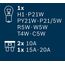Bosch H1 Maxibox Lampenbox - 12 V