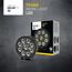 HELLA Valuefit TR3000 LED Arbeitsscheinwerfer 12V - 24V rund 3000 Lumen Nahfeldausleuchtung starke Lichtleistung in kompaktem Design Offroad LED Scheinwerfer für Traktor LKW SUV ATV - 1G0 357 113-002
