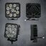 HELLA Valuefit TS3000 LED Arbeitsscheinwerfer 12V - 24V 3000 echte Lumen Nahfeldausleuchtung starke Lichtleistung in kompaktem Design Offroad LED Scheinwerfer für Traktor LKW SUV ATV - 1GA 357 112-002