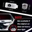 Sylswx 2 Stück Autotür Licht Projektor S Logo Türbeleuchtung für Audi A1/A3/A4/A5/A6/A7/A8/Q2/Q3/Q5/Q7/Q8/TT/R8, Türprojektoren Einstiegsbeleuchtung Unterbodenbeleuchtung Auto Zubehör