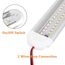 URAQT 12 V LED-Innenlichtleiste, 80 LEDs, 1600 lm, 8 W Gleichstrom, 12 Volt, LED-Lichtstreifen mit An-/Aus-Schalter mit 2 Verlängerungskabeln für Wohnmobil, LKW, Van, Wohnmobil, Anhänger