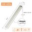URAQT 120 LED Innenbeluchtung, 2 Stück 12V Leiste 1600LM 8W DC Innenlichtleiste Mit 2 Verlängerungskabeln y Schalter für Auto Wohnmobil Van Bus Caravan Boat Küche Bad Bar LKW