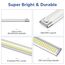 Kriogor 120 LED Innenbeleuchtung, 2 Stück 12V Leiste 1600LM 6W Led Lampe Wohnmobil mit Schalter, 30CM 6000K KFZ Beleuchtung Leiste für Auto Van Bus Caravan Boot Küche LKW Universal