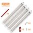 URAQT 12 V LED-Innenlichtleiste, 80 LEDs, 1600 lm, 8 W Gleichstrom, 12 Volt, LED-Lichtstreifen mit An-/Aus-Schalter mit 2 Verlängerungskabeln für Wohnmobil, LKW, Van, Wohnmobil, Anhänger