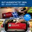 FLEXEO KFZ-Verbandtasche inkl. Warndreieck und Warnweste nach aktueller DIN 13164 | Gültig für 2026, in Deutschland und der EU | Verbandkasten/Erste Hilfe Set für PKW/Auto | Rot