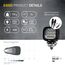 HELLA Valuefit S3000 LED Arbeitsscheinwerfer mit Positionslicht 12 - 24 Volt - 3000 echte Lumen - IP67 wasserdicht - Offroad Scheinwerfer für Traktor SUV UTV ATV - 1GA 357 109-031