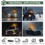 EYPINS Rundumleuchte akku, 12 Blitzmuster Warnleuchte 72 Led Orange Warnlicht Magnet Blinkleuchte Strobe Beacon Light 12V/24V mit Autoladekabel ür Auto LKW KFZ Truck Traktor Lieferwagen| E9 IP65