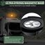 EYPINS Rundumleuchte akku, 12 Blitzmuster Warnleuchte 72 Led Orange Warnlicht Magnet Blinkleuchte Strobe Beacon Light 12V/24V mit Autoladekabel ür Auto LKW KFZ Truck Traktor Lieferwagen| E9 IP65