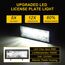 AOHEWEI 2 Stück LED-Kennzeichenbeleuchtung Rückleuchten 12/24 V wasserdicht Perfekt für PKW, Anhänger, LKW oder Boot