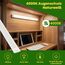 Bonlux 12V LED Lampe Wohnmobil, 12 Volt Leiste für Campingbus, 12V 120LED Streifen & Auto Innenbeleuchtung, Leuchten für Wohnmobil, Caravan, Boot, 4000K, 2 Stück